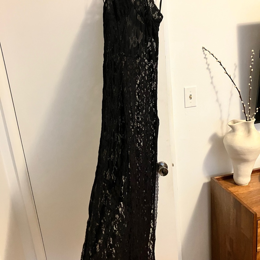 Lace slip dress by Anthropologie - Picture 5 of 6